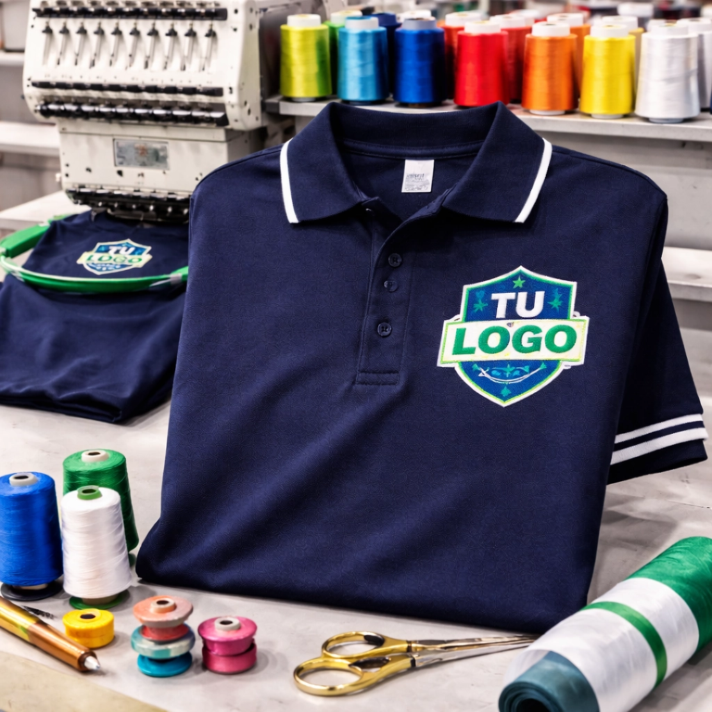 Playeras polo bordada