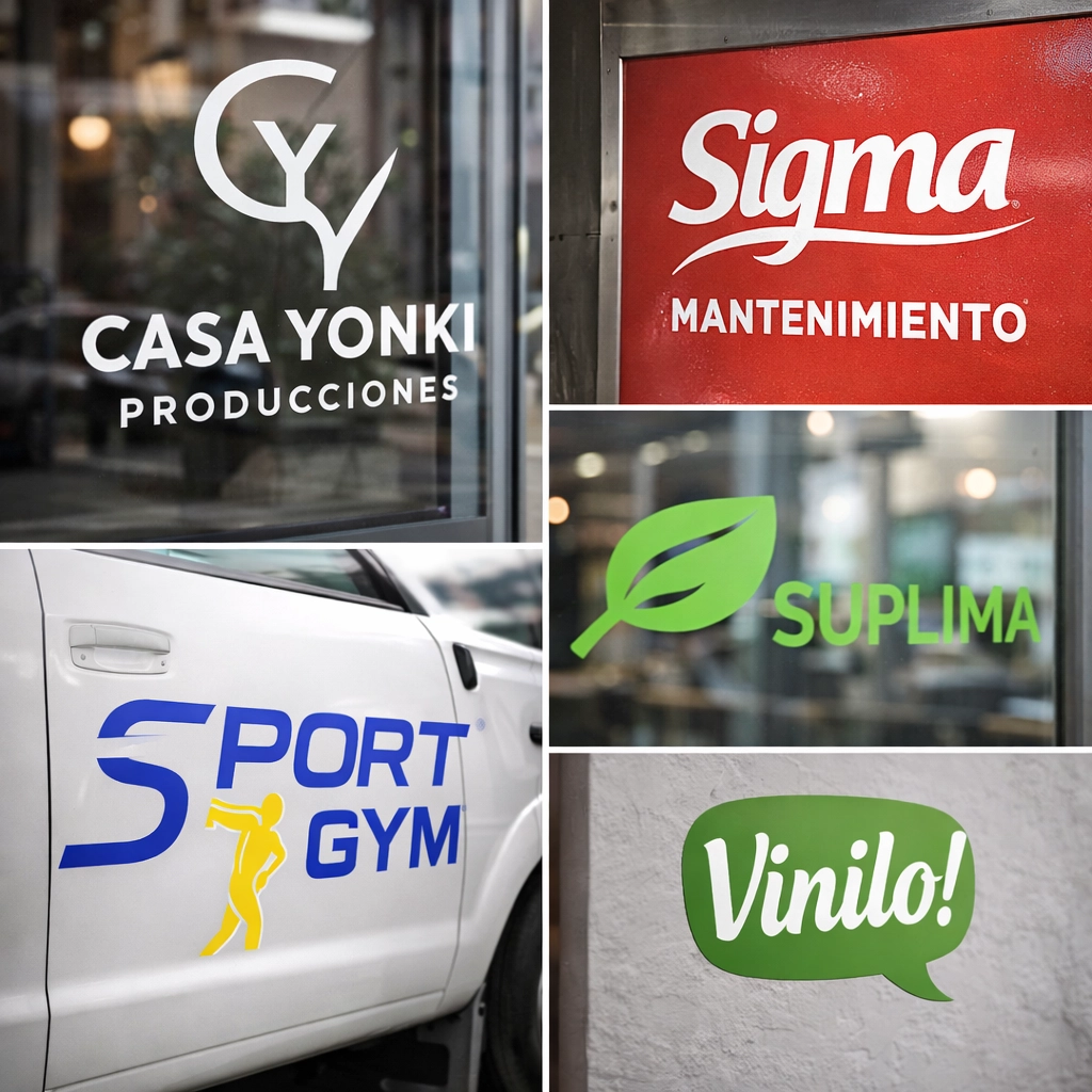 Logos en corte de vinil