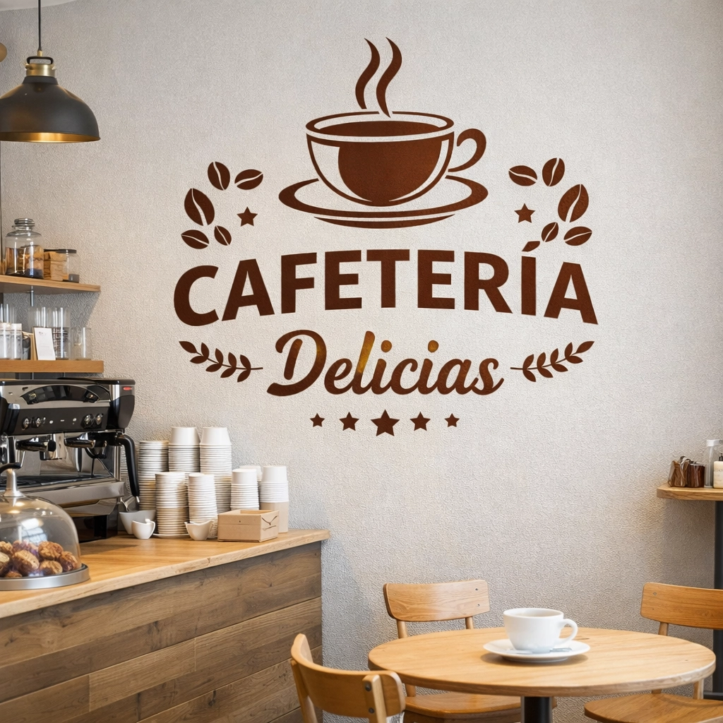 Rotulación con corte de Vinil