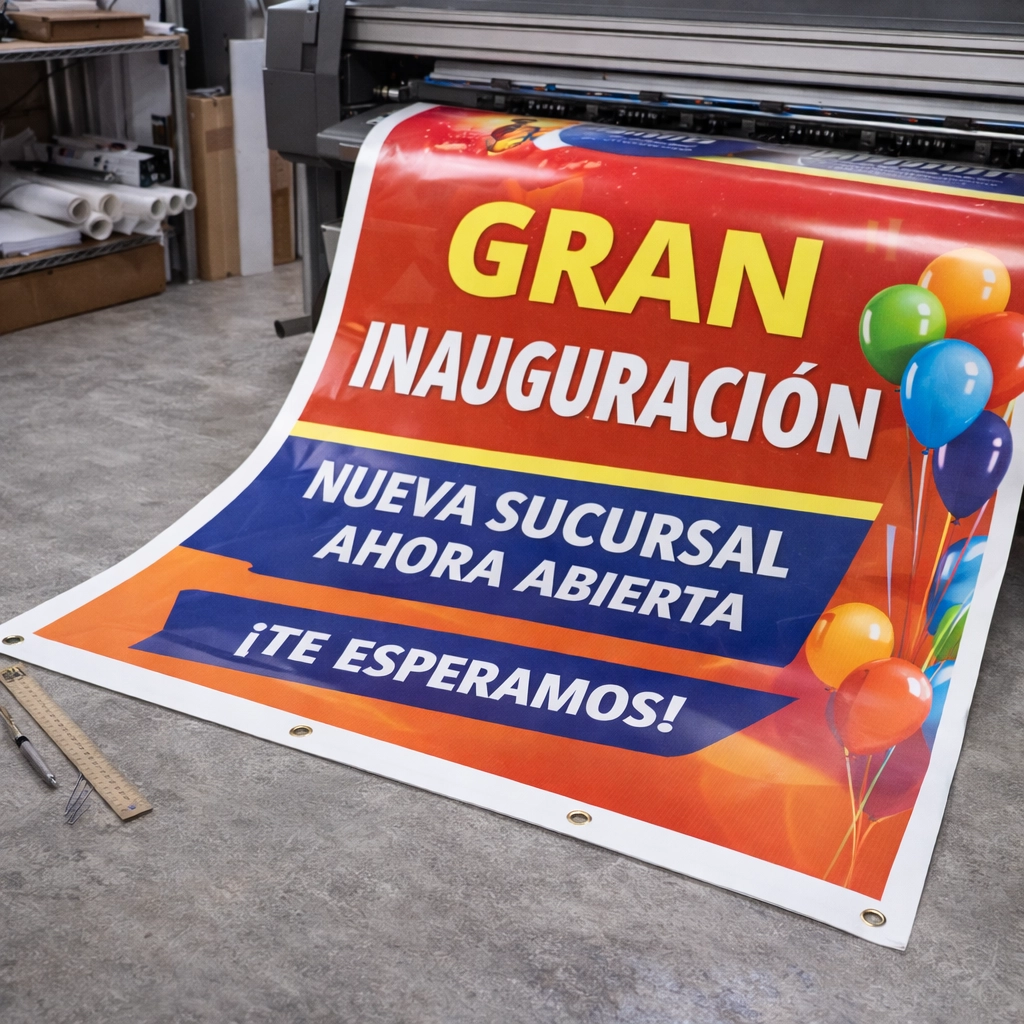 Señalética y material POP en serigrafía