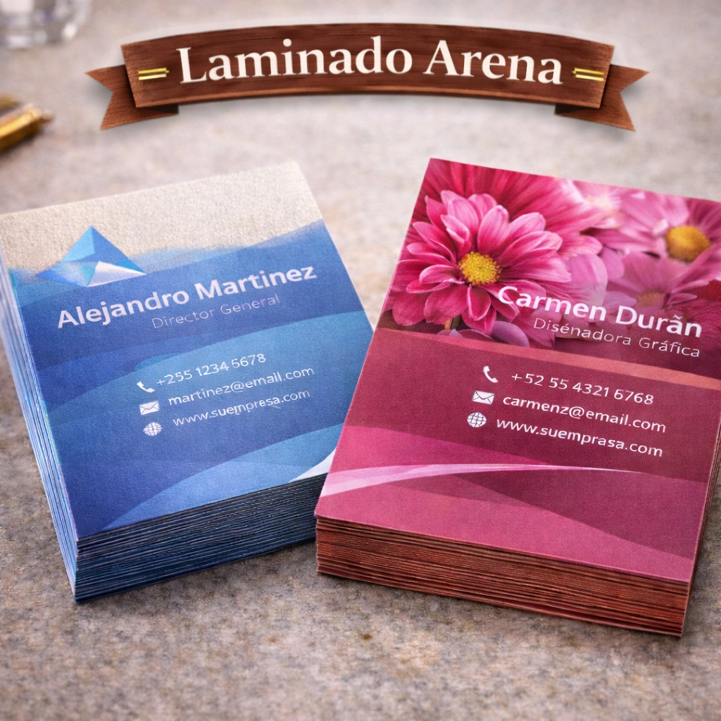 Acabado laminado arena