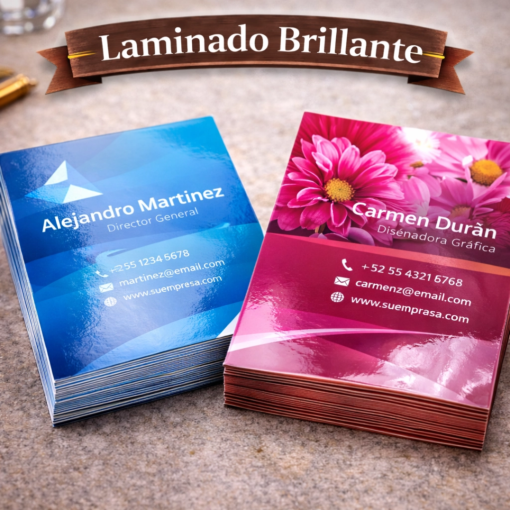 Acabado laminado brillante