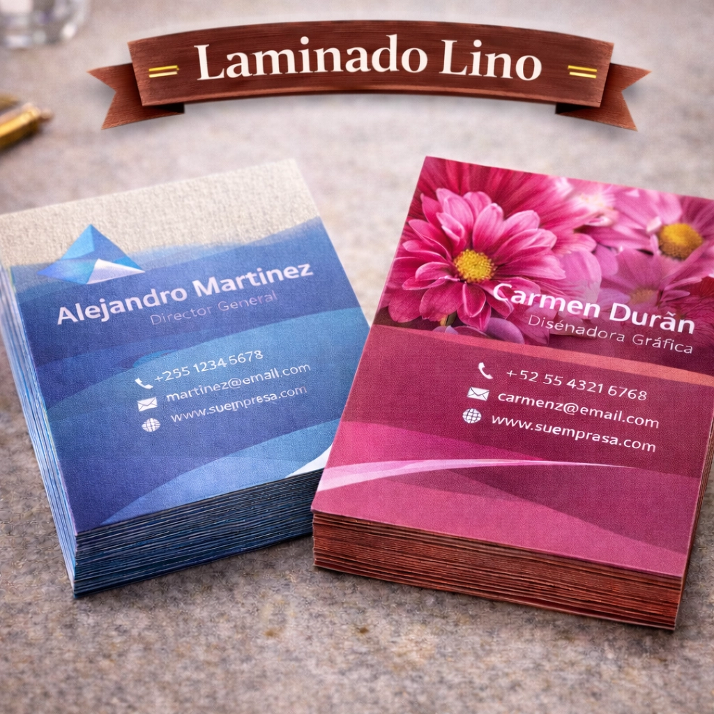 Acabado laminado lino