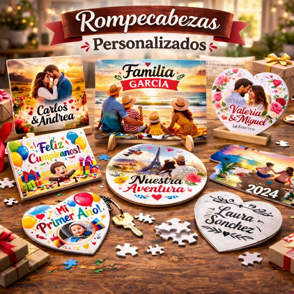 Rompecabezas para regalos personalizados