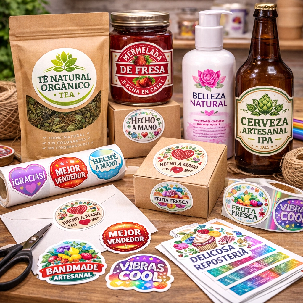 Stickers para productos