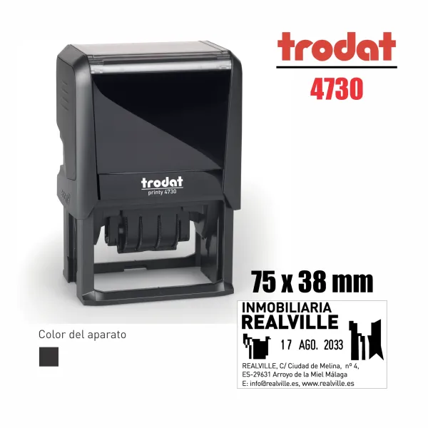 Imagen del sello Trodat Printy 4730