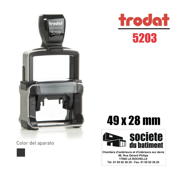 Sello Professional 4.0 Metal 49X28Mm 5203