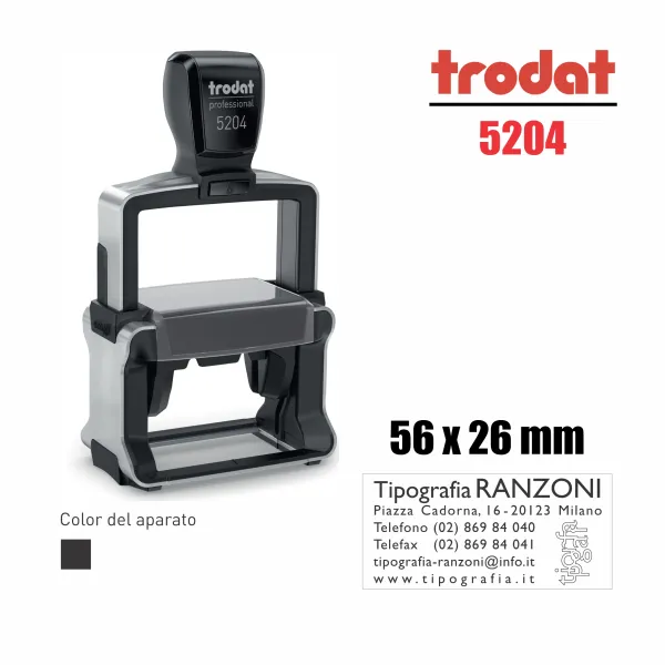 Sello Professional 4.0 Metal 56X26Mm 5204