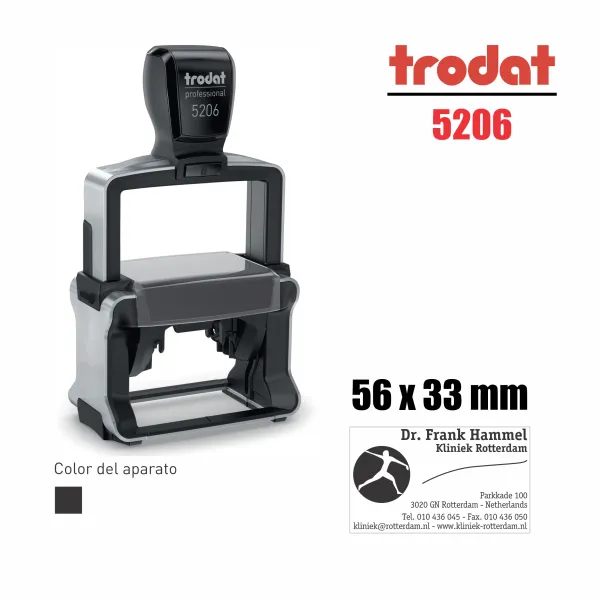 Sello Professional 4.0 Metal 56X33Mm 5206