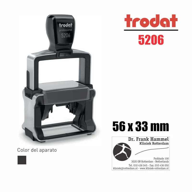 Sello Professional 4.0 Metal 56X33Mm 5206