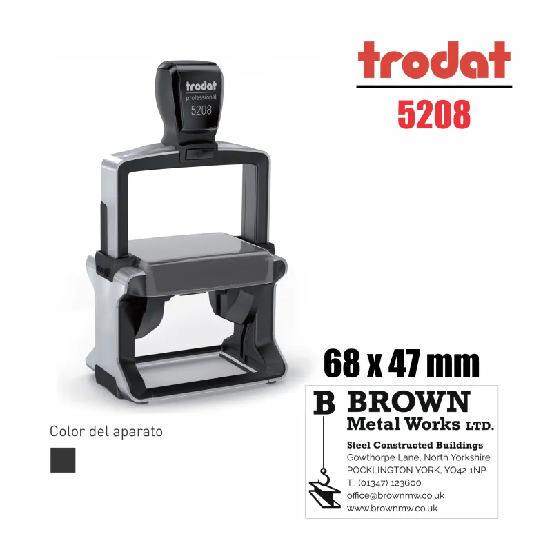 Sello Professional 4.0 Metal 68X47Mm 5208